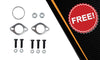2012-2017 Nissan NV1500, NV2500, NV3500 4.0L Catalytic Converter Kit | Front & Rear Passenger Side