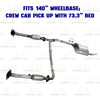 2007-2019 Nissan Frontier 4.0L Pair of Rear Exhaust Catalytic w/ Pipe & Muffler Kit - EPA Approved