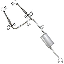 2009-2012 Suzuki Equator 4.0L 140in WB Exhaust Pair of Rear Catalytic w/ Pipe & Muffler Kit - EPA Approved