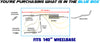 2009-2012 Suzuki Equator 4.0L 140in WB Exhaust Pair of Rear Catalytic w/ Pipe & Muffler Kit - EPA Approved
