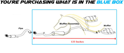 2018-2020 Honda Accord 1.5L Exhaust Muffler Assembly Kit