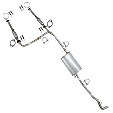 2007-2019 Nissan Frontier 4.0L Pair of Rear Catalytic Front Pipe Muffler Resonator Kit - EPA Approved