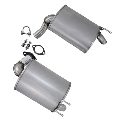 2017-2019 Honda CR-V 1.5L Stainless Steel Pair of Exhaust Muffler