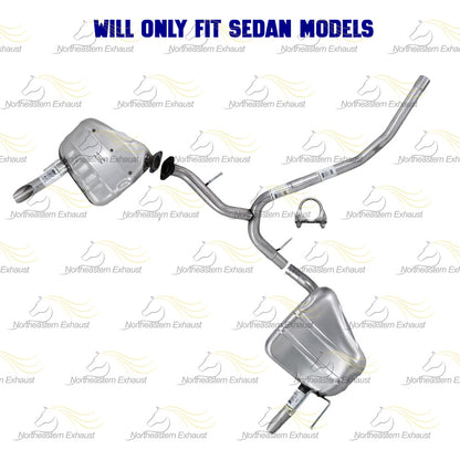 2016-2021 Honda Civic 1.5L SEDAN Y-Pipe w/ Pair of Mufflers Kit