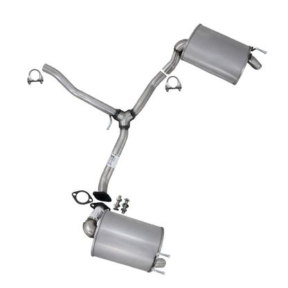 2017-2019 Honda CR-V 1.5L FWD Stainless Steel Y-Pipe Pair of Muffler Exhaust System