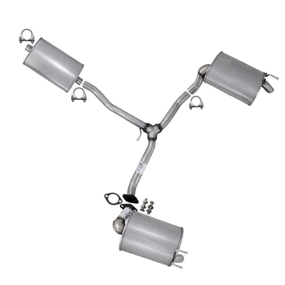 2017-2019 Honda CR-V 1.5L FWD Exhaust Center Muffler Y-Pipe Pair of Muffler Kit