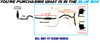 2016-2021 Honda Civic 1.5L SEDAN Resonator Y Pipe and Pair of Muffler Exhaust System