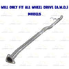 2017-2019 Honda CR-V 1.5L AWD Stainless Steel Exhaust Intermediate Pipe