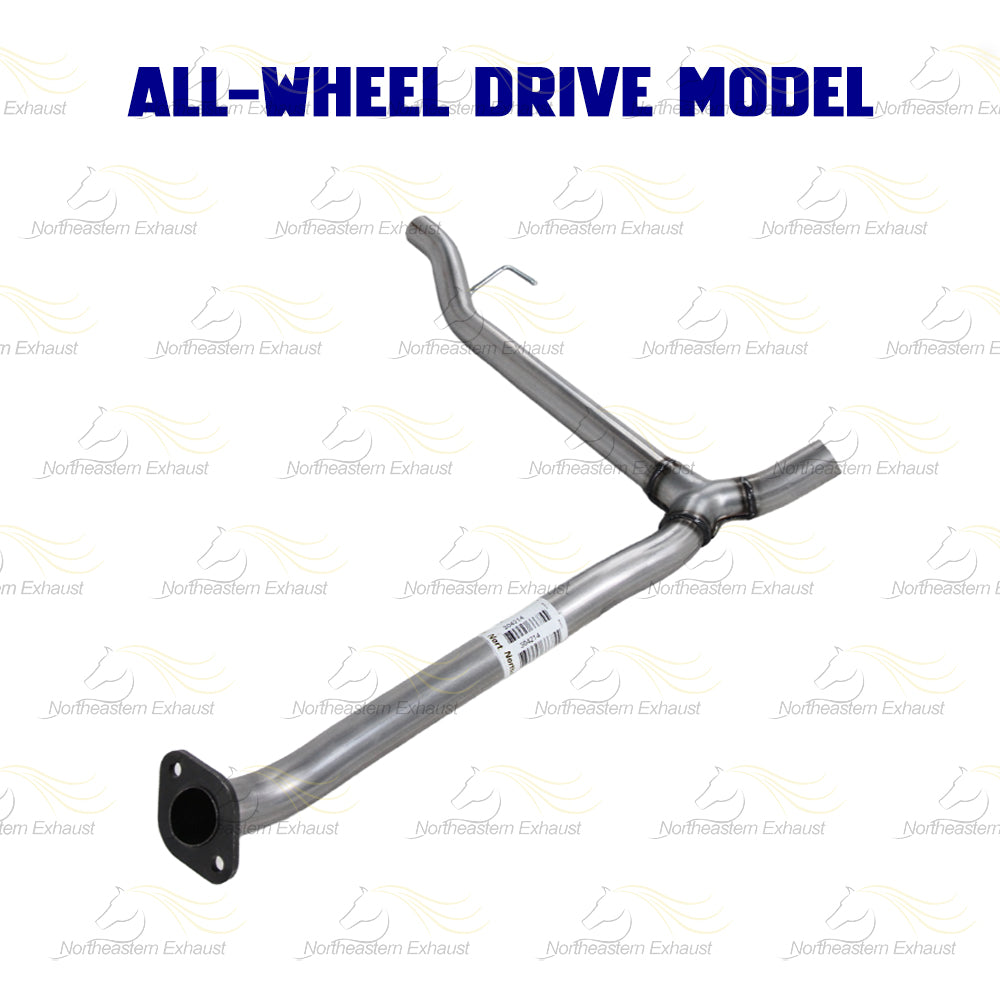 2017-2019 Honda CR-V 1.5L AWD Stainless Steel Front Pipe Intermediate Pipe w/ Muffler & Y Pipe Kit