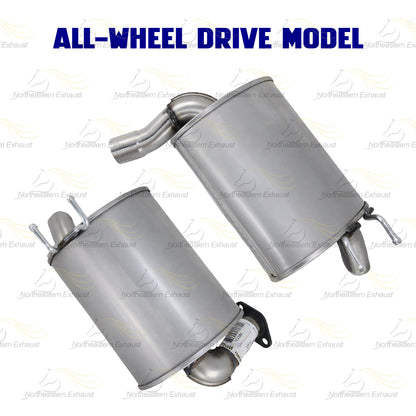 2017-2019 Honda CR-V 1.5L AWD Cat-Back Exhaust System | Stainless Steel