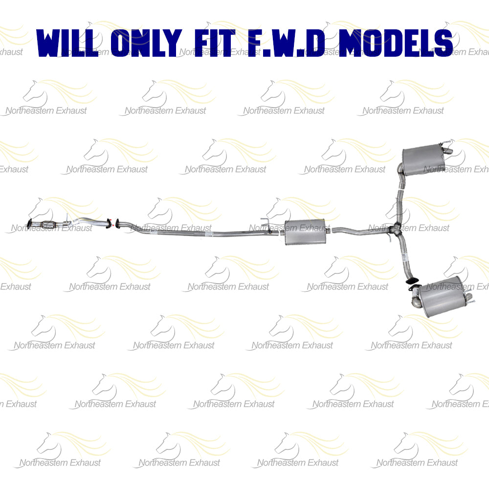 2017-2019 Honda CR-V 1.5L FWD Cat-back Exhaust System