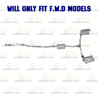2017-2019 Honda CR-V 1.5L FWD Cat-back Exhaust System
