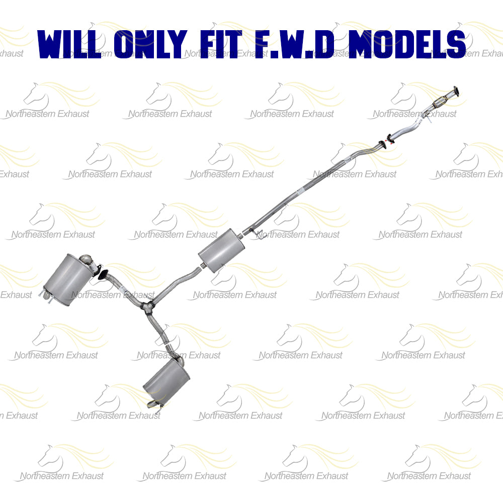 2017-2019 Honda CR-V 1.5L FWD Cat-back Exhaust System
