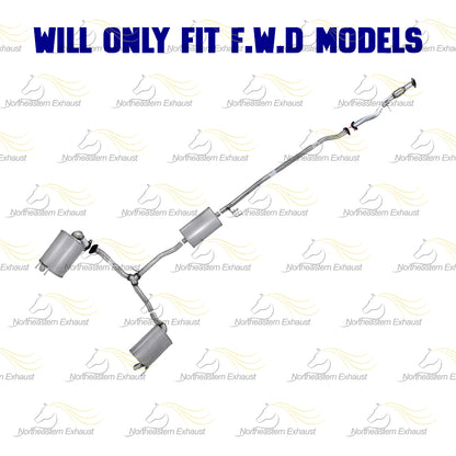 2017-2019 Honda CR-V 1.5L FWD Cat-back Exhaust System