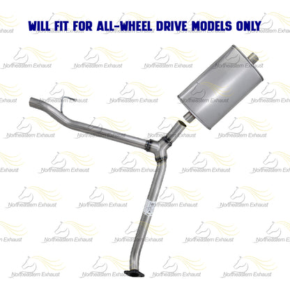 2017-2019 Honda CR-V 1.5L AWD Exhaust Muffler and Y-Pipe Kit