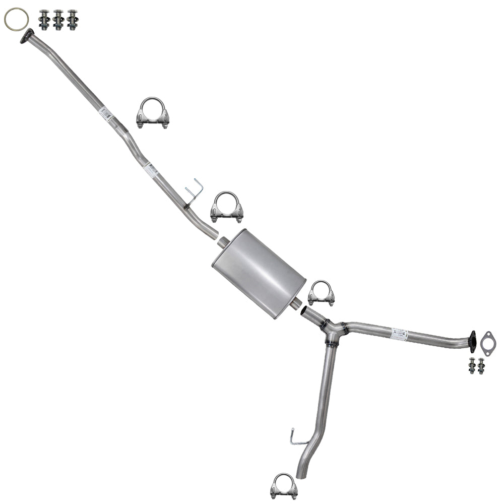 2017-2019 Honda CR-V 1.5L AWD Exhaust Pipe w/ Muffler and Y-Pipe Kit