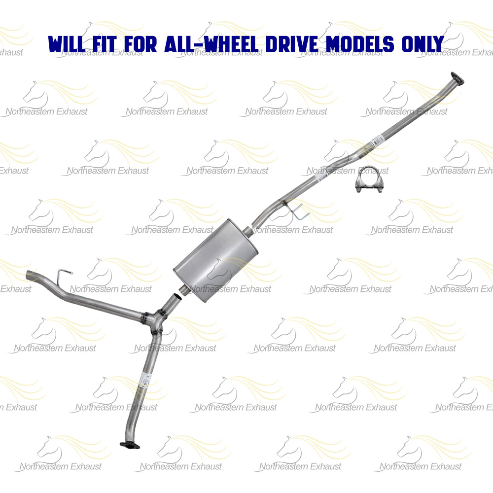 2017-2019 Honda CR-V 1.5L AWD Exhaust Pipe w/ Muffler and Y-Pipe Kit