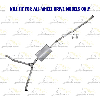 2017-2019 Honda CR-V 1.5L AWD Exhaust Pipe w/ Muffler and Y-Pipe Kit