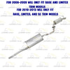 2008-2013 Toyota Highlander 3.5L Exhaust Muffler & Resonator Kit