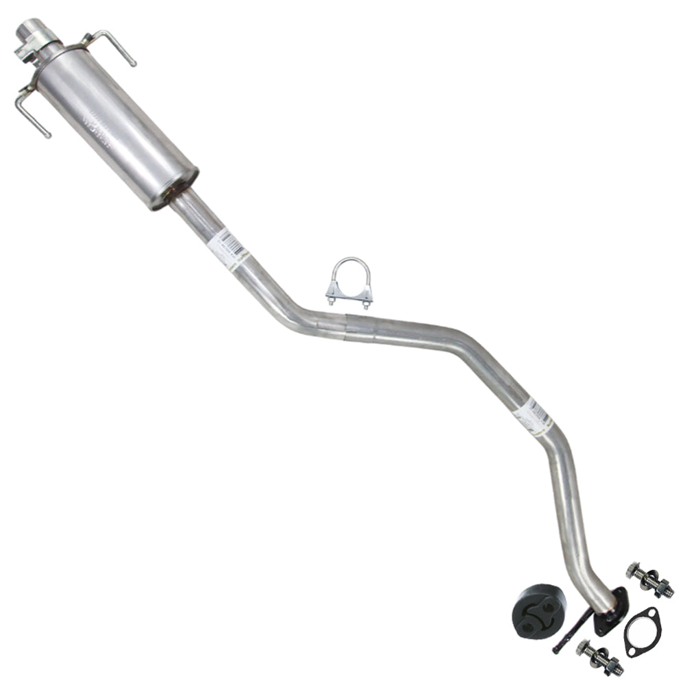 2009–2013 Mazda 6 2.5L/3.7L Stainless Steel Exhaust Resonator Pipe with Hanger