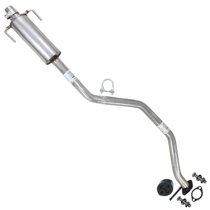 2009–2013 Mazda 6 2.5L/3.7L Stainless Steel Exhaust Resonator Pipe with Hanger