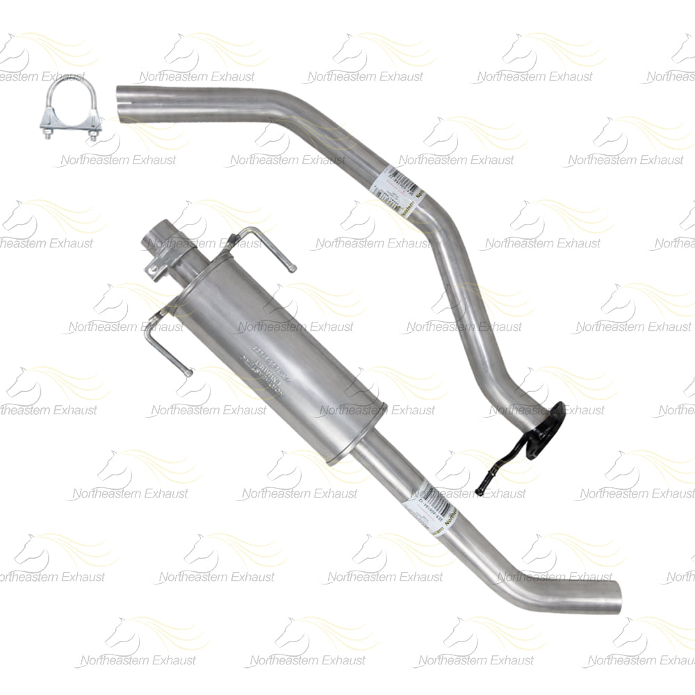 2009–2013 Mazda 6 2.5L/3.7L Stainless Steel Exhaust Resonator Pipe with Hanger