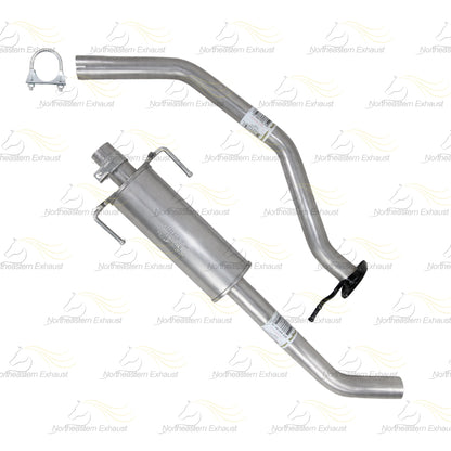 2009–2013 Mazda 6 2.5L/3.7L Stainless Steel Exhaust Resonator Pipe with Hanger