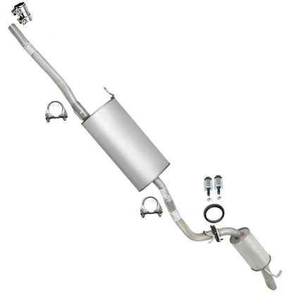 2004-2007 Toyota Highlander 2.4L | 3.3L Exhaust Muffler & Resonator Stainless Steel