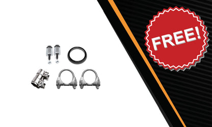 2004-2006 Rx330 3.3L | 2007-2009  Rx350 3.5L Exhaust Muffler & Resonator Stainless Steel