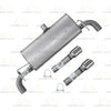 2008-2012 Chevy Malibu 3.6L Stainless Steel Exhaust Muffler Assembly with Hangers