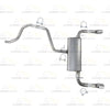 2008-2012 Chevy Malibu 3.6L Stainless Steel Exhaust Intermediate Pipe & Muffler Assembly with Hangers Kit