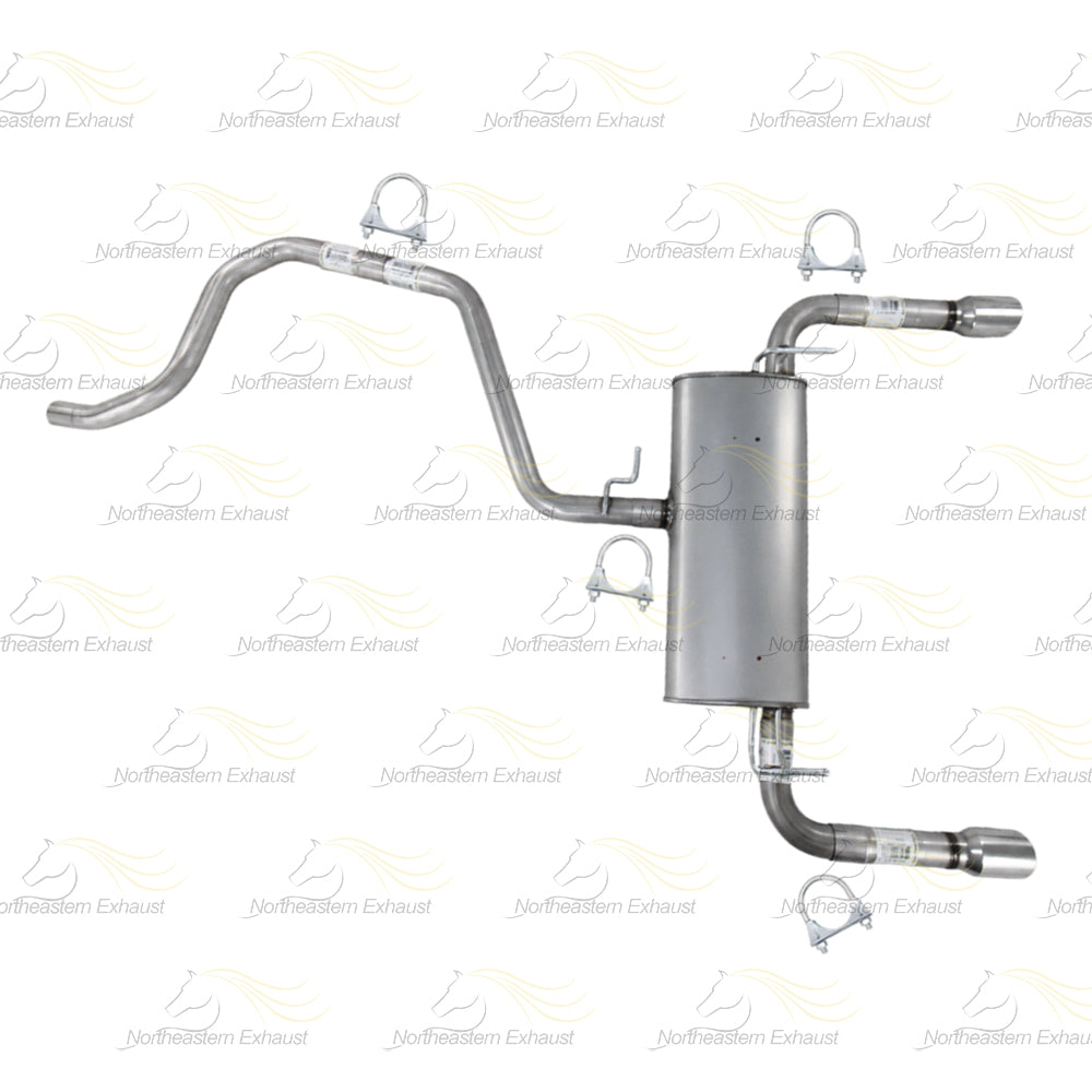2008-2012 Chevy Malibu 3.6L Stainless Steel Exhaust Intermediate Pipe & Muffler Assembly Kit