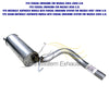 2004-2009 Mazda 3 Exhaust Muffler