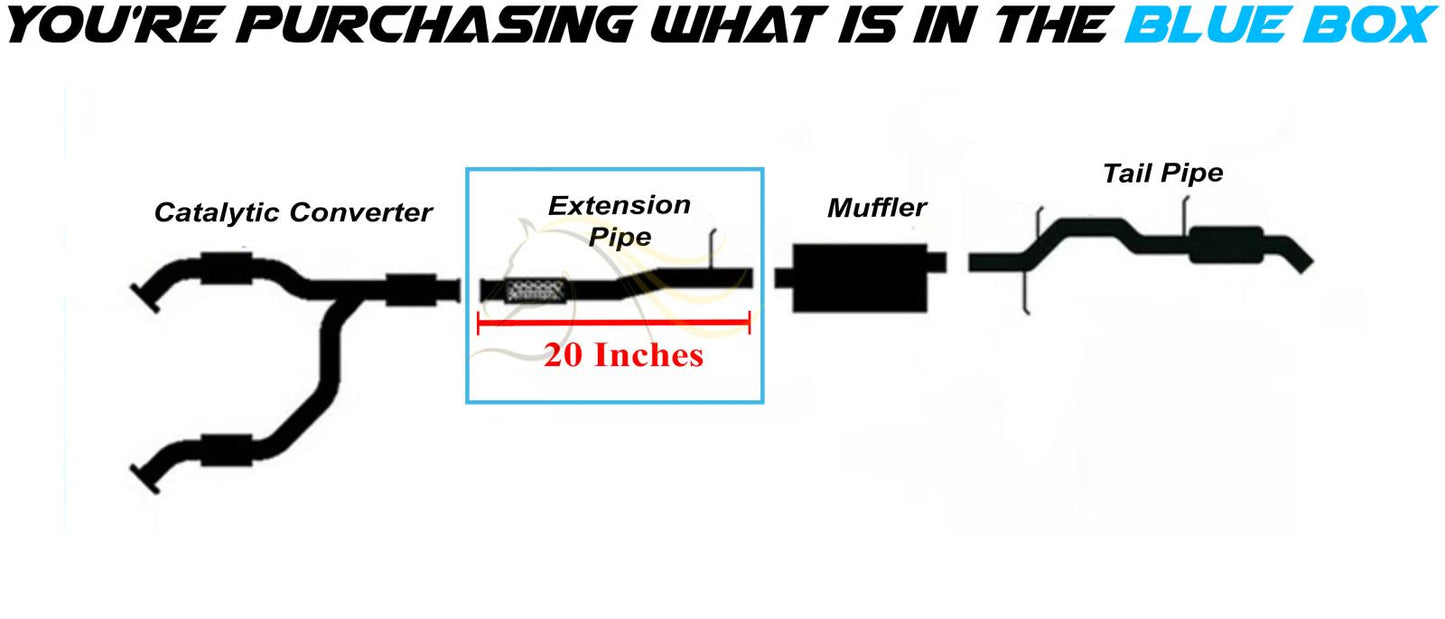 2009-2014 GMC Yukon/Yukon XL 1500 Exhaust Pipe