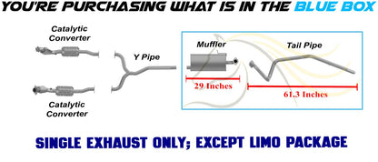 2003-2011 Grand Marquis/Crown Victoria 4.6L Exhaust Muffler and Tail Pipe
