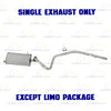 2003-2011 Grand Marquis/Crown Victoria 4.6L Exhaust Muffler and Tail Pipe