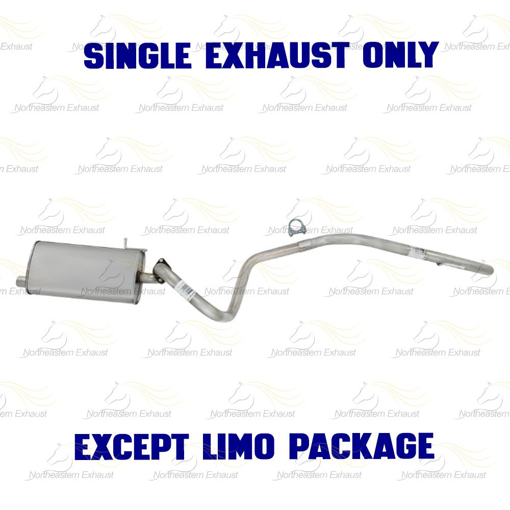 2003-2011 Grand Marquis/Crown Victoria 4.6L Exhaust Muffler and Tail Pipe