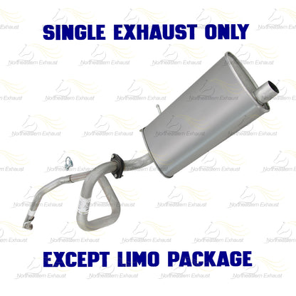 2003-2011 Grand Marquis/Crown Victoria 4.6L Exhaust Muffler and Tail Pipe