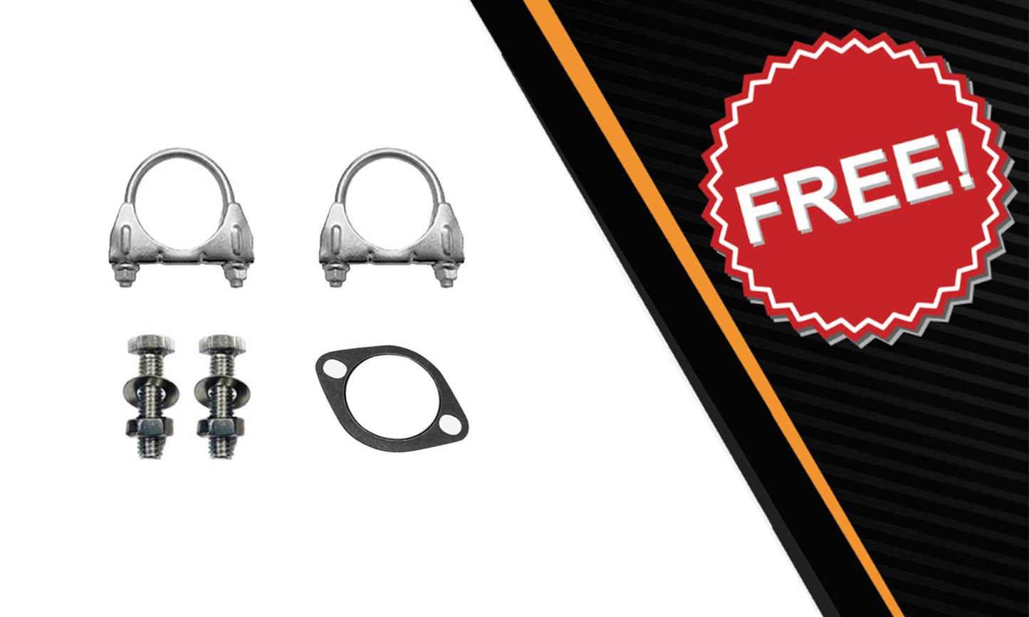2013-2018 Hyundai Santa Fe Sport 2.4L Stainless Steel Exhaust Muffler & Tail Pipe w/ Tip Kit