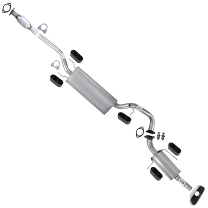 2013-2018 Hyundai Santa Fe Sport 2.4L Exhaust Catalytic Muffler & Tail Pipe w/ Tip & Hangers - EPA