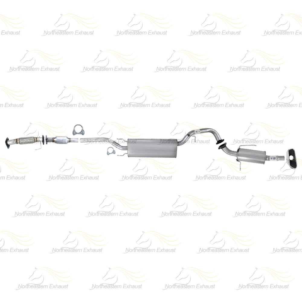 2013-2018 Hyundai Santa Fe Sport 2.4L Stainless Steel Manifold Back Exhaust Kit w/ Tip -EPA Approved