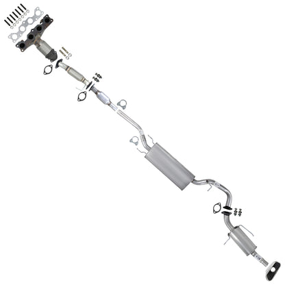 2013-2018 Hyundai Santa Fe Sport 2.4L Complete Exhaust Kit w/ Tip - EPA Approved