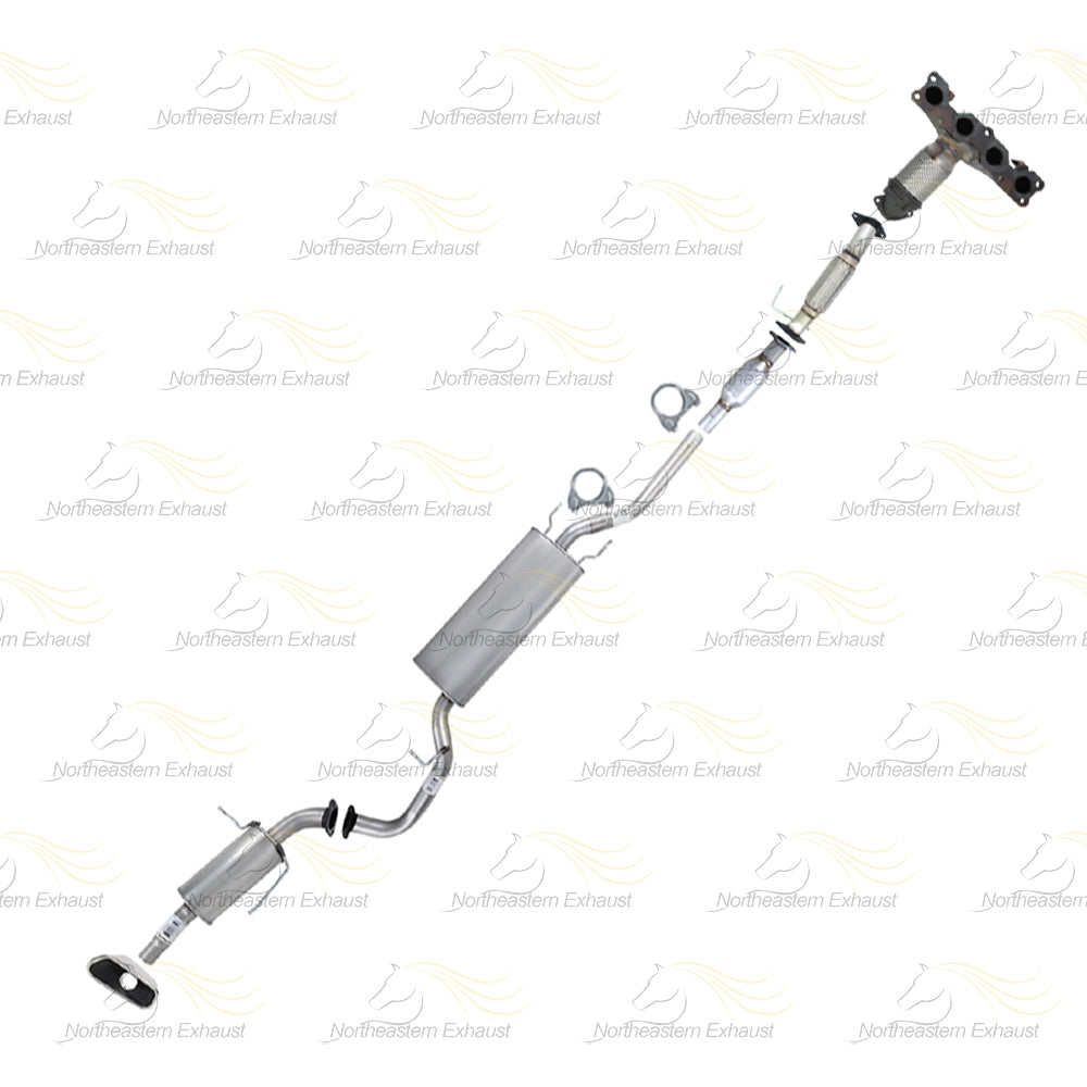 2013-2018 Hyundai Santa Fe Sport 2.4L Complete Exhaust Kit w/ Tip - EPA Approved