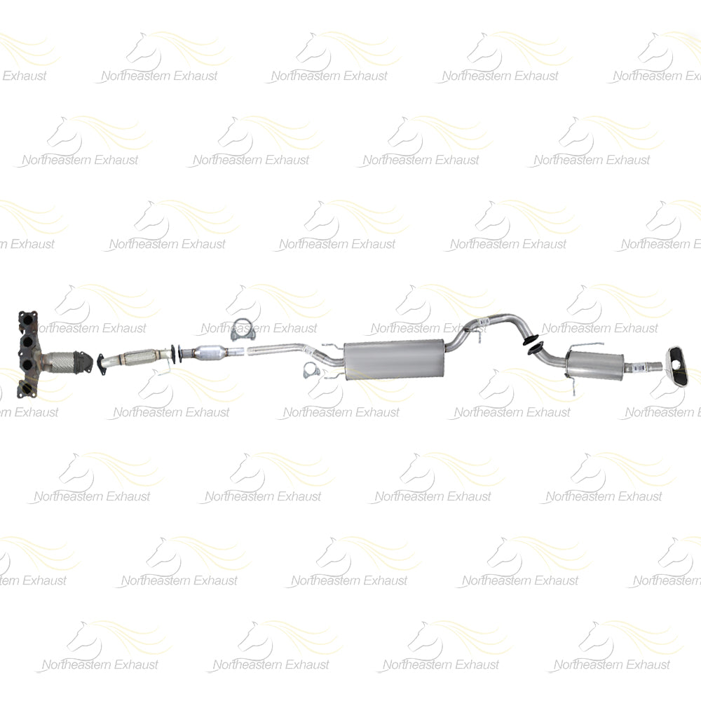 2013-2018 Hyundai Santa Fe Sport 2.4L Complete Exhaust Kit w/ Tip - EPA Approved