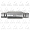 Stainless Steel Universal Chamber Round Performance Muffler 3.5" Inlet & 3.5" Outlet 18" Long