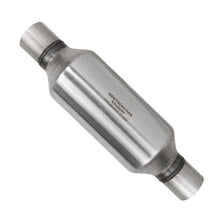 Stainless Steel Single Universal Chamber Round Performance Muffler 2.5" ID/OD 20" Long