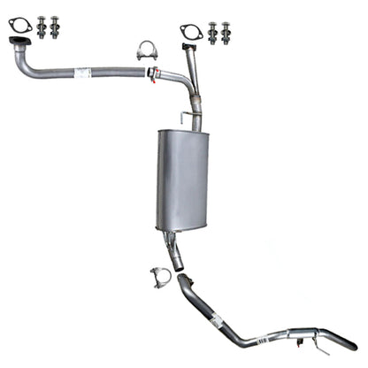 2005-2012 Nissan Pathfinder 4.0L Stainless Steel Exhaust Cat-Back System Kit