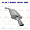 2016-2019 Ford Explorer 3.5L Stainless Steel Exhaust Muffler