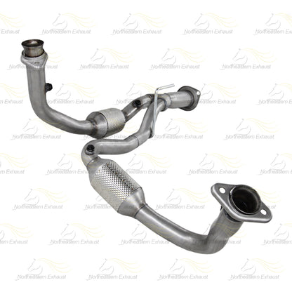 2008-2010 Jeep Commander 3.7L Exhaust Catalytic Converter with Muffler Kit - EPA Approved