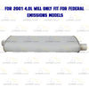 1999-2001 Jeep Grand Cherokee 4.0L/4.7L Exhaust Muffler